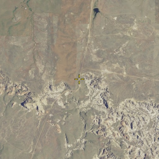 Aerial/Satellite Image of Lytle Hill, MT