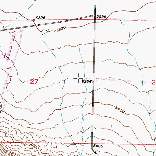 Topographic Map of Mass Canyon, MT