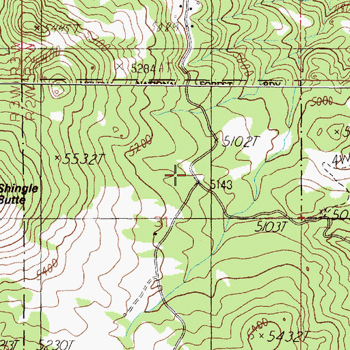 Topographic Map of McClellan Ranger Station, MT
