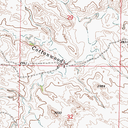 Topographic Map of McKerlich Creek, MT