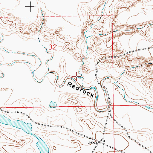 Topographic Map of McLaren Coulee, MT