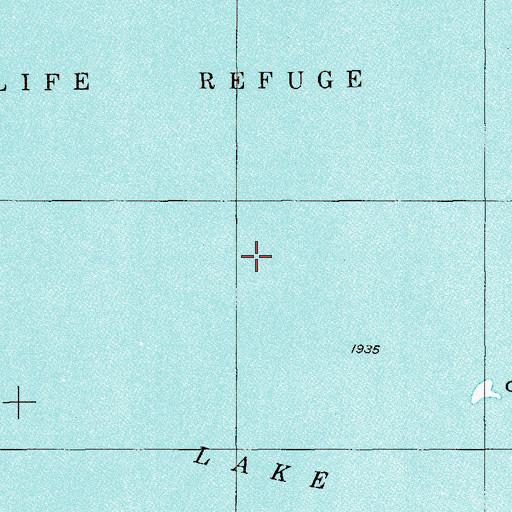 Topographic Map of Medicine Lake, MT