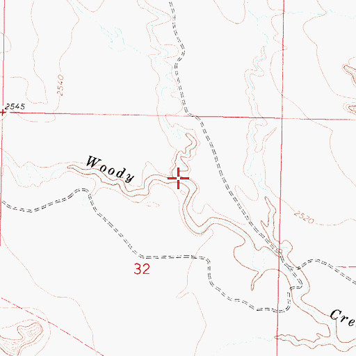 Topographic Map of Pass Creek, MT