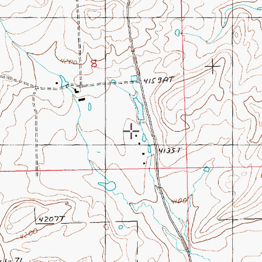 Topographic Map of Philips School (historical), MT