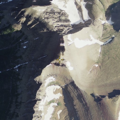 Aerial/Satellite Image of Pollock Mountain, MT
