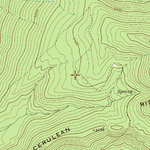 Topographic Map of Quartz Lake Trail, MT