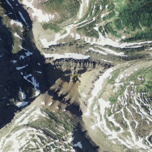 Aerial/Satellite Image of Reynolds Mountain, MT