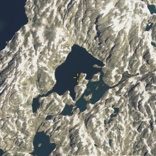 Aerial/Satellite Image of Rough Lake, MT