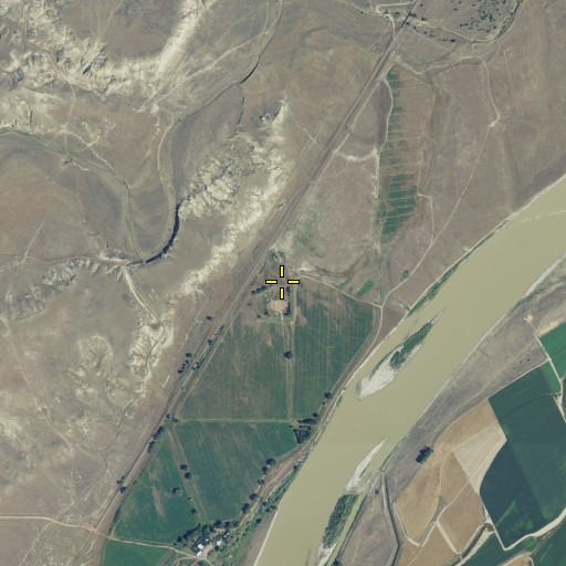 Aerial/Satellite Image of Saugus, MT