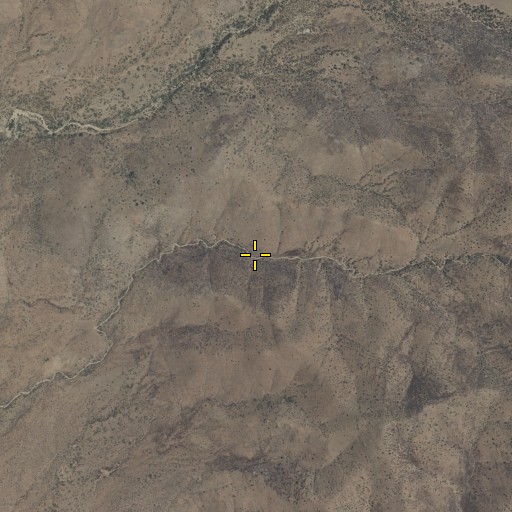Aerial/Satellite Image of Mash Barrel Spring, AZ