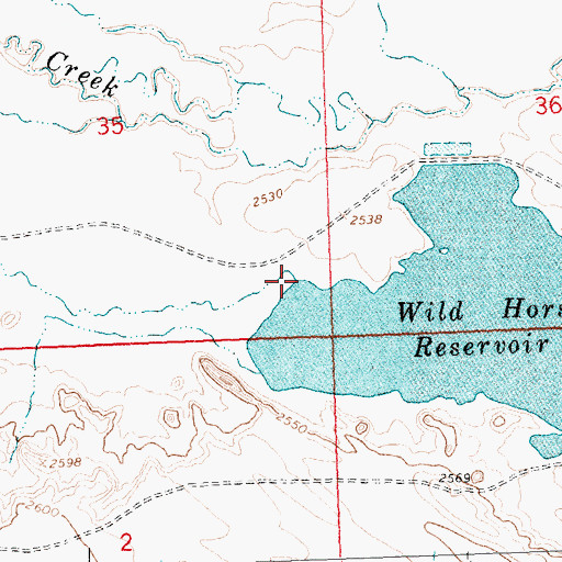 Topographic Map of Spring Coulee, MT