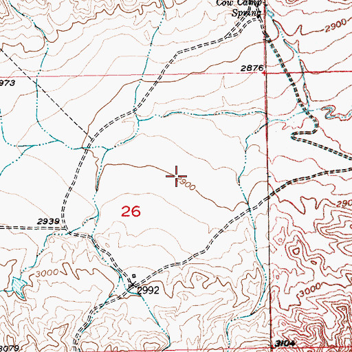 Topographic Map of The Big Sag, MT