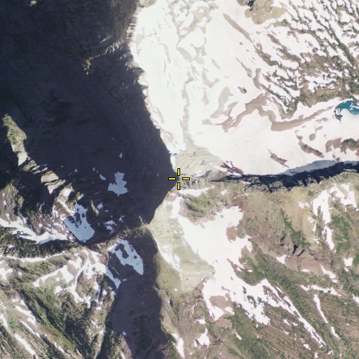 Aerial/Satellite Image of Mount Thompson, MT