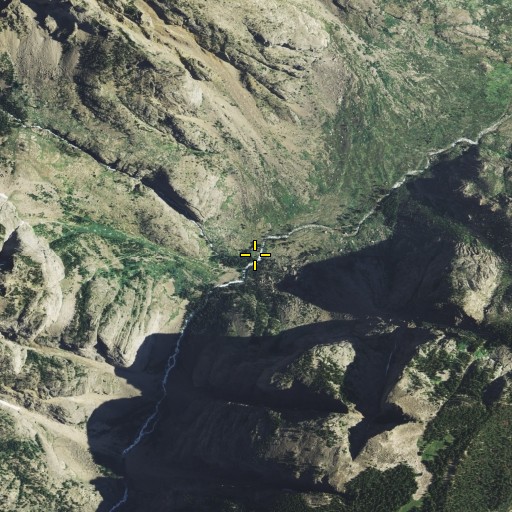 Aerial/Satellite Image of Arch Creek, MT