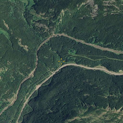 Aerial/Satellite Image of Autumn Creek, MT