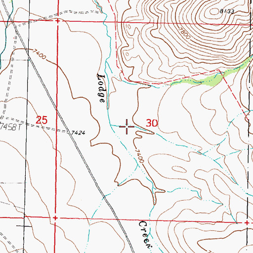 Topographic Map of Bear Canyon, MT