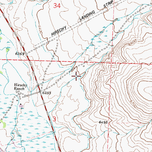 Topographic Map of Broomfield Gulch, MT