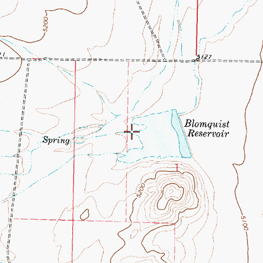 Topographic Map of Cave Gulch, MT