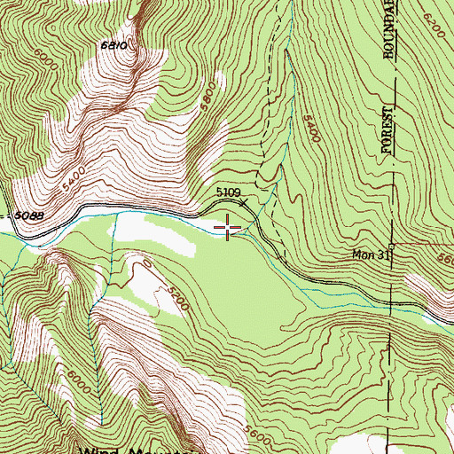 Topographic Map of Clary Coulee, MT