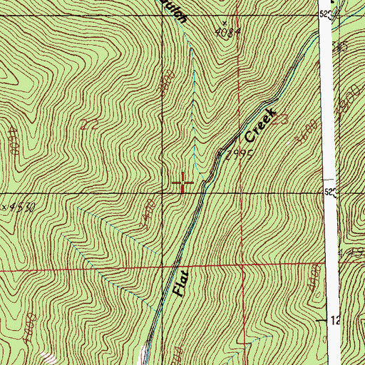 Topographic Map of Club Gulch, MT