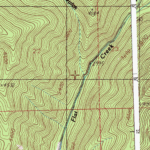 Topographic Map of Club Gulch, MT