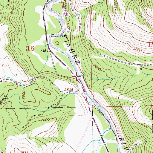 Topographic Map of Cody Creek, MT