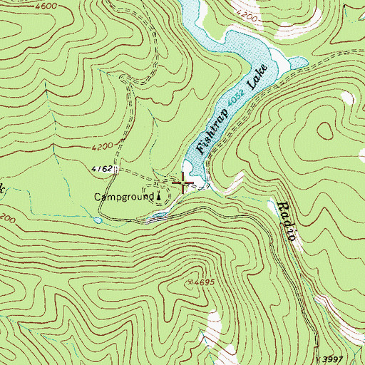Topographic Map of Cool Creek, MT