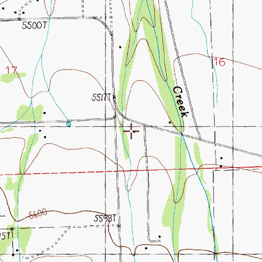 Topographic Map of Draper School (historical), MT
