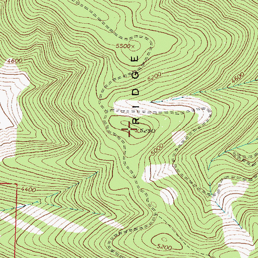 Topographic Map of Emery Ridge, MT