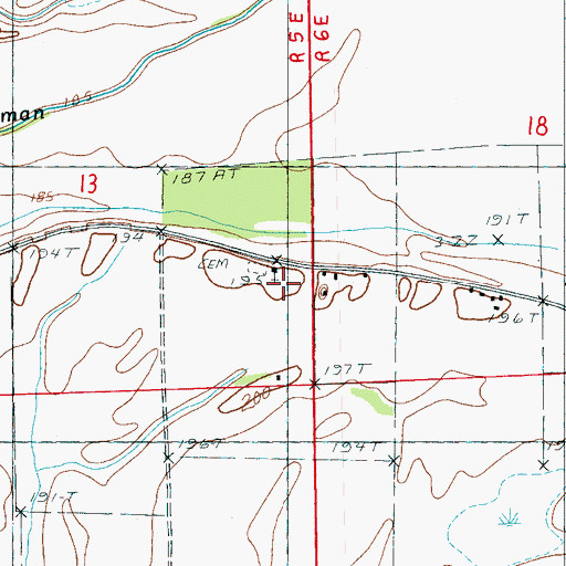 Topographic Map of Shepherd Grove Missionary Baptist Church, AR