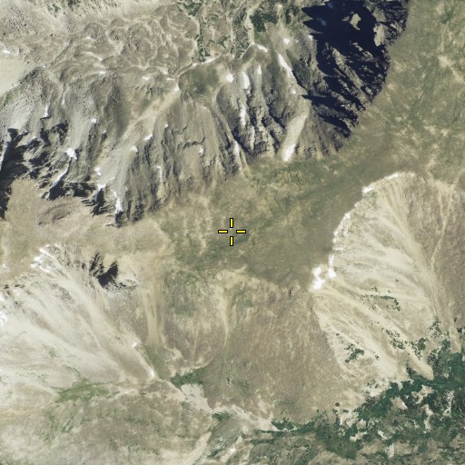 Aerial/Satellite Image of Fishtail Plateau, MT