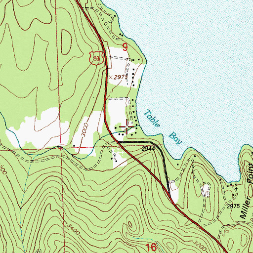Topographic Map of Forrey Creek, MT