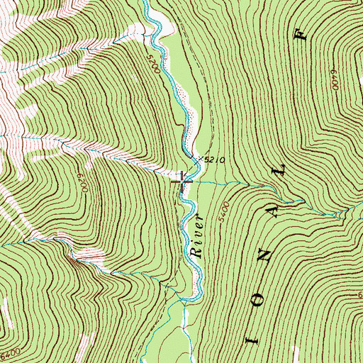 Topographic Map of Goat Creek, MT