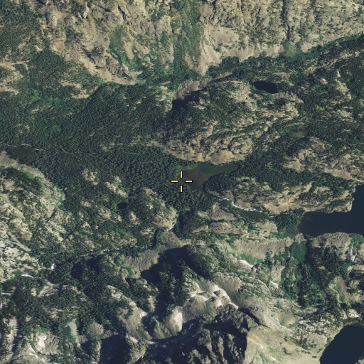 Aerial/Satellite Image of Granite Creek, MT