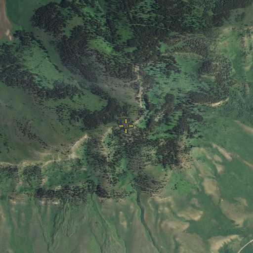 Aerial/Satellite Image of Mount Greeley, MT