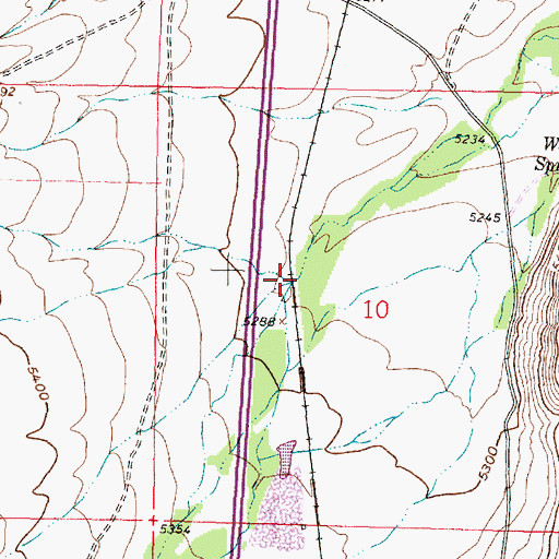 Topographic Map of Greenstone Gulch, MT