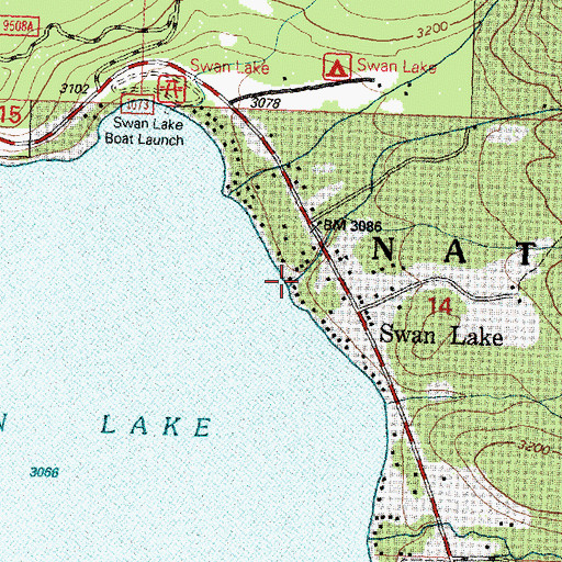 Topographic Map of Groom Creek, MT