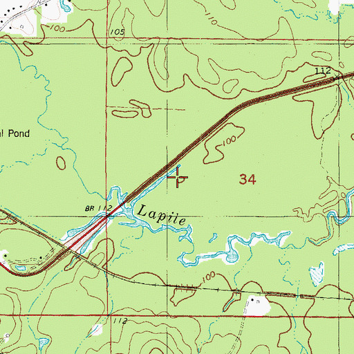 Topographic Map of Strong, AR