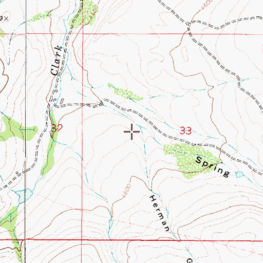 Topographic Map of Herman Gulch, MT
