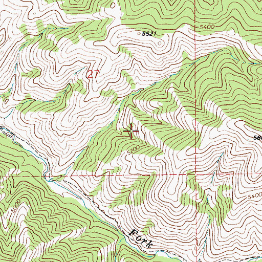 Topographic Map of Highwood Mountains, MT
