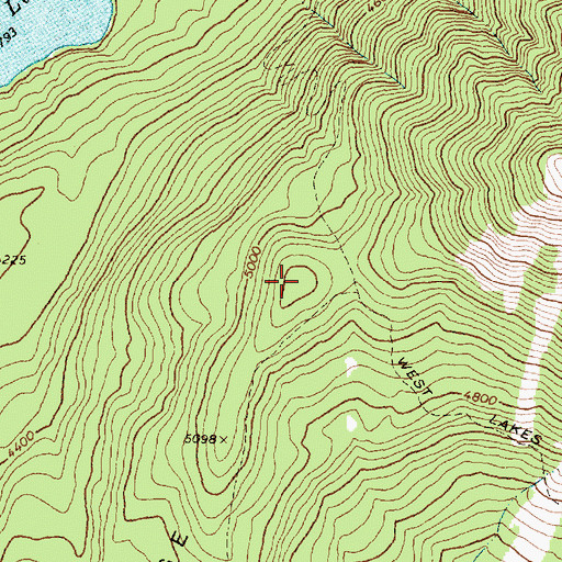 Topographic Map of Howe Ridge, MT