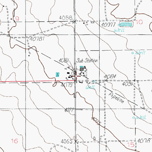 Topographic Map of McNeal Generating Plant, AZ