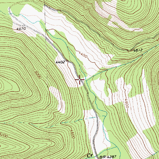 Topographic Map of Kletomus Creek, MT