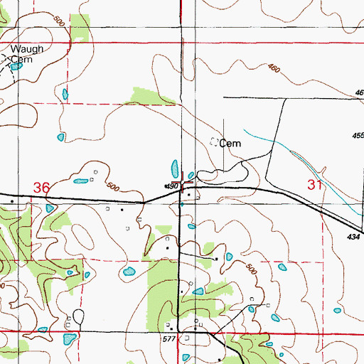 Topographic Map of University of Arkansas Agricultural Station, AR