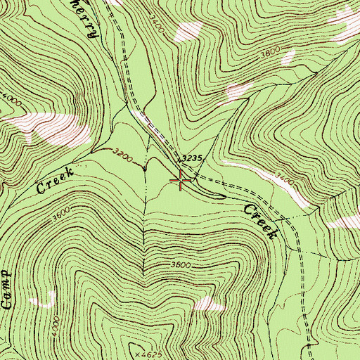 Topographic Map of Lynx Creek, MT