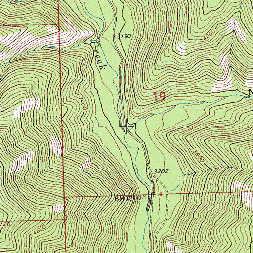Topographic Map of Madison Gulch, MT