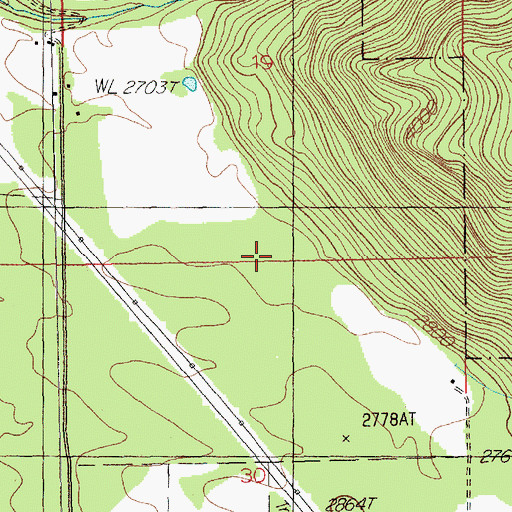 Topographic Map of Maier Gulch, MT
