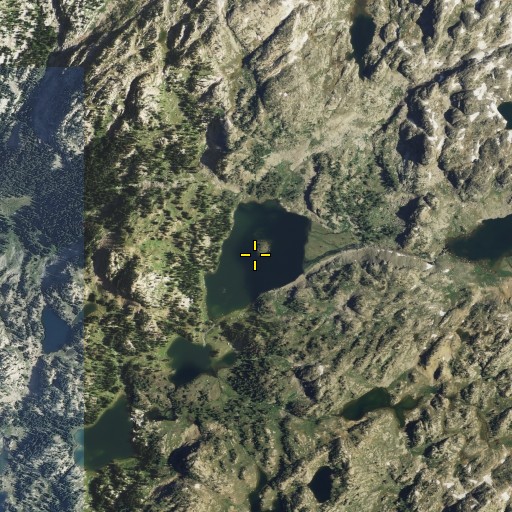Aerial/Satellite Image of Martin Lake, MT