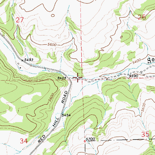 Topographic Map of Maynard Coulee, MT