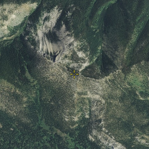 Aerial/Satellite Image of Meyer Mountain, MT